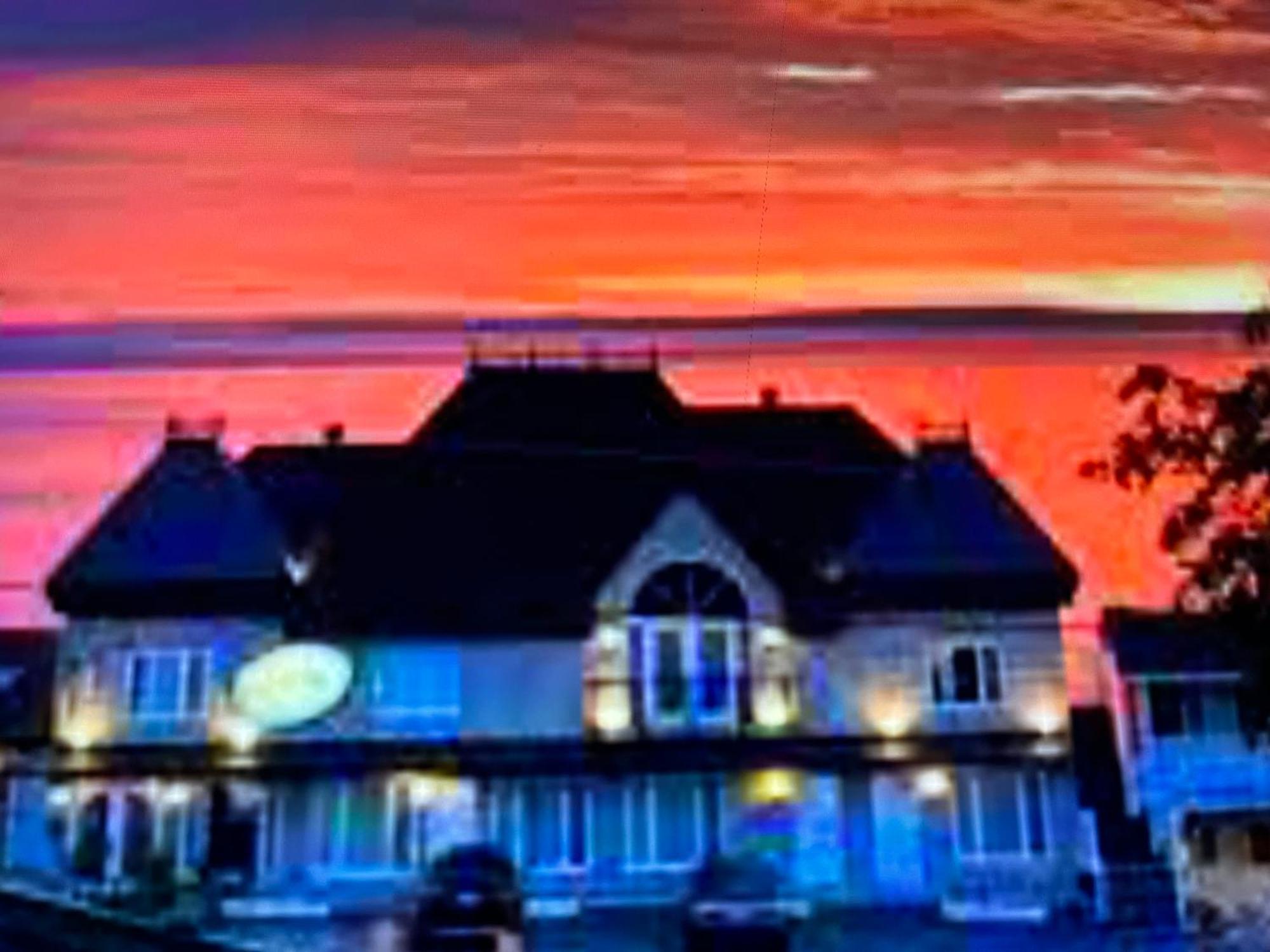 Motel Vue Belvedere Saint-Siméon Exterior foto