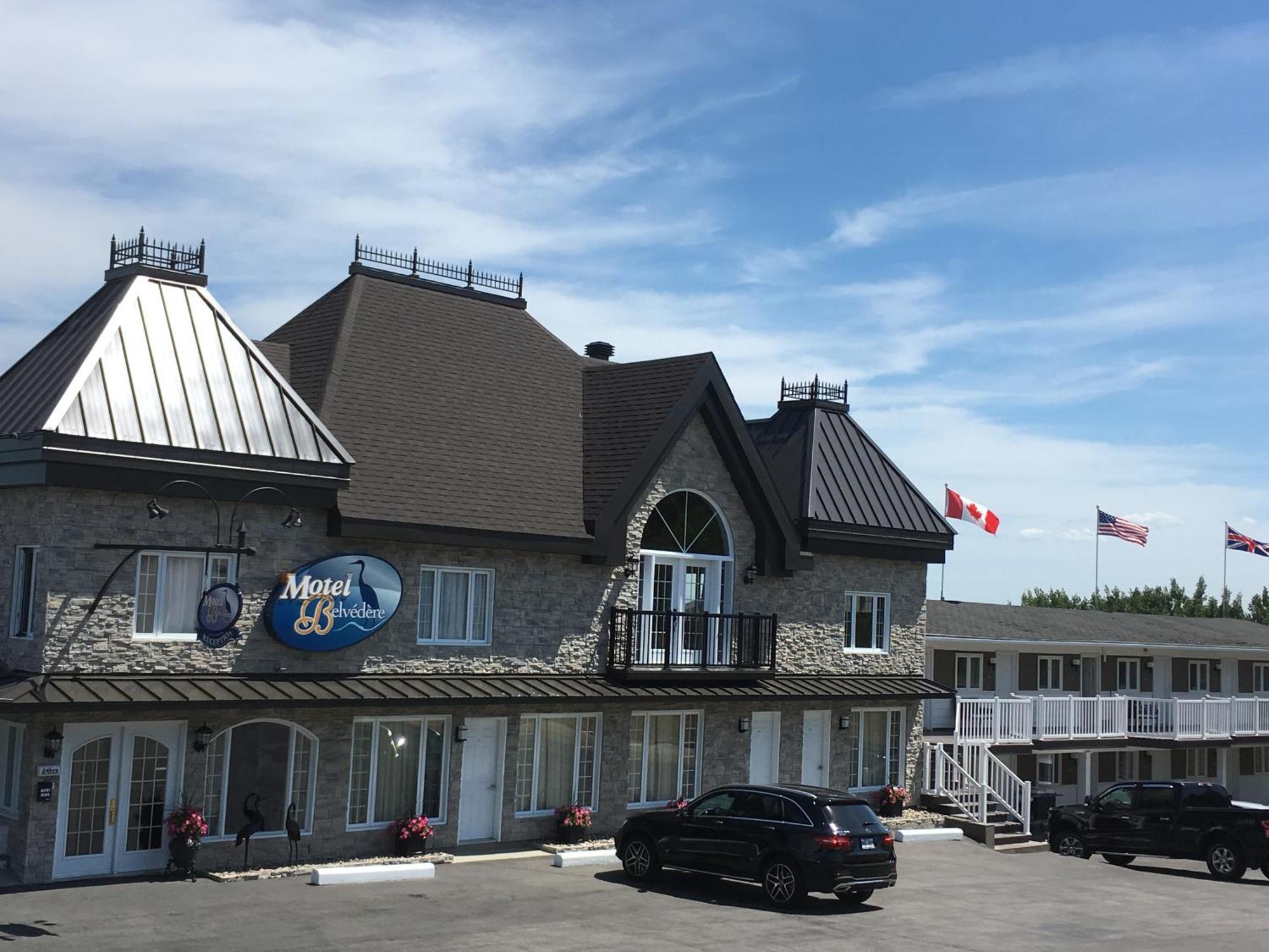 Motel Vue Belvedere Saint-Siméon Exterior foto